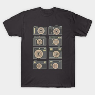 Dark Classic Camera T-Shirt